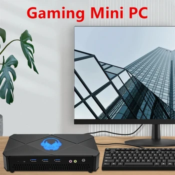 Topton Žaidimų Mini PC i9 11900H AMD Ryzen 9 5900HX 
