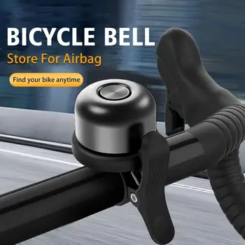 Dviračių Bell Už AirTag Bike Mount GPS Tracker Airtag Bell Vandeniui Žalvaris Savininkas Slepia AirTag Pagal Dviračiu Bell Anti-Theft 
