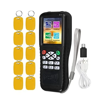 RFID Skaitytojui Rašytojas, popierinės kopijavimo aparatų matricos, NFC Skaitytuvas, Multi Dažniai RDA Smart Card Programuotojas, Saugiame Kortelės Dekoderis