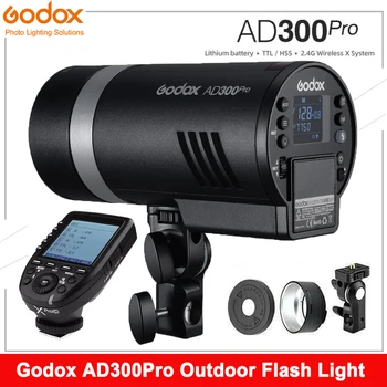 Godox AD300Pro TTL Lauko Flash Šviesos 300Ws 2.4 G 1/8000 HSS Speedlite su Xpro Sukelti Canon Nikon Sony, Olympus, Fuji Penta
