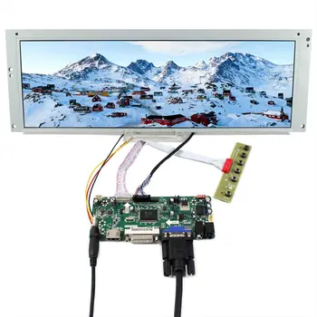 VSDISPLAY 14.9 colių LTA149B780F 1280X390 LCD Ekranas su H DMI DVI VGA LCD Valdybos Arcade LCD Marquee/ Pinball DMD/Automobilių Ekranas