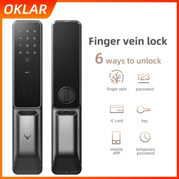 OKLAR protingas Piršto venų durų užraktas Mijia Mihome APP smart security digital slaptažodį NFC automatinis elektroninis užraktas SV40-4-Y