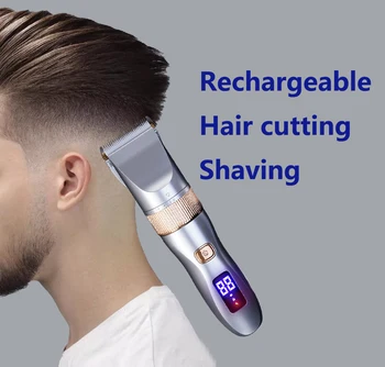 Plaukų Pjovimo Staklės, USB Įkrovimo Nešiojamų Razor Žoliapjovės Plaukų Skutimosi