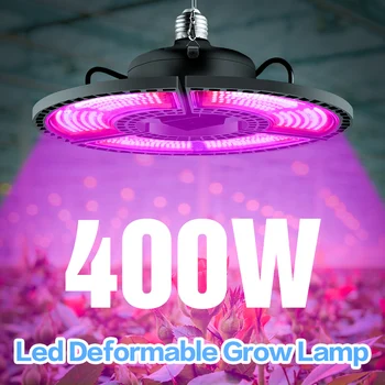 220V Augalų Auga Šviesos diodų (LED) E27 Hydroponic Fito Lampara LED Full spectrum Fitolamp Lemputė LED Šiltnamio efektą sukeliančių Augimo Palapinė Lempos 2835SMD