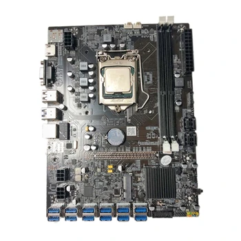 B75 BTC Kasybos Plokštė G530 CPU 12 USB3.0 GPU PCIE Lizdas LGA1155 DDR3 Aukščiausios Kokybės