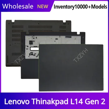 Originalus Lenovo Thinakpad L14 Gen 2 Laptop LCD back cover Front Bezel Vyriai Palmrest Apačioje Atveju A B C D Lukštais