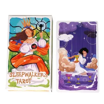 Klasikinis Tradicinę Taro Kaladę Sleepwalker Taro Pradedantiesiems Populiarus Taro Kortas, Stalo Žaidimai, Šalies Kortų Žaidimas, Stalo Žaidimas