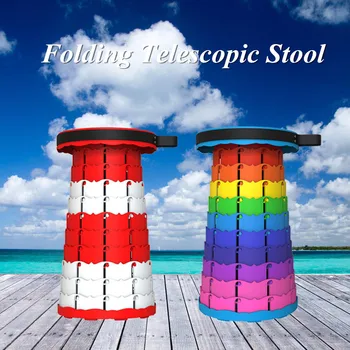 Lankstymo Išmatose Naujas Rainbow Stiliaus Teleskopine Atrama Lauko Sulankstomoji Kėdė Mazha Apvalios Taburetės Kūrybos Išmatose